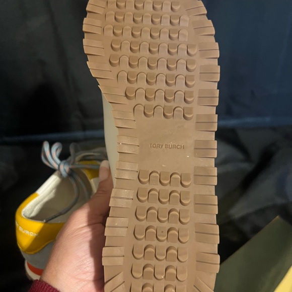 Tory Burch Good Luck Trainer Sneakers in Gressane Color way size 8 NEW - Picture 12 of 12